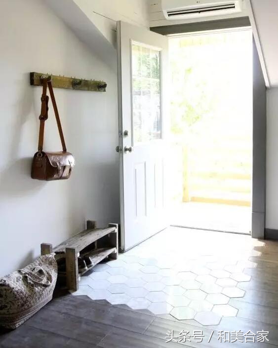 木地板和瓷砖双拼接,实木地板瓷砖混合拼