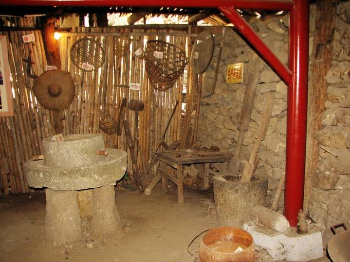 田东大石山区有个别墅村，蔬菜种在屋顶上