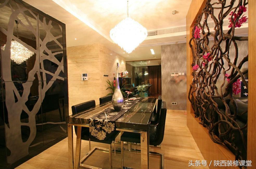 我家的轻奢新中式,新中式新家强烈氛围感