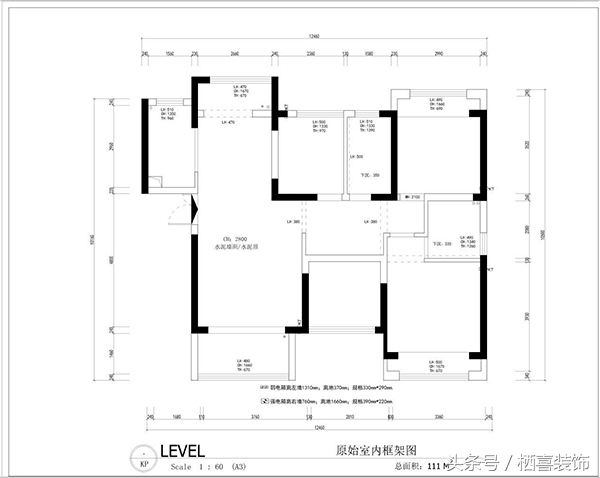 金科122平中式装修风格,房子112平三居室装修中式风格图片