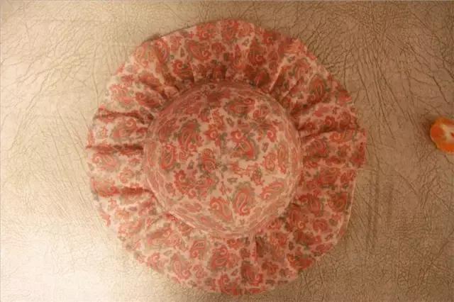 帽子防晒遮阳帽带绳纸样,中老年女式遮阳帽纸样尺寸