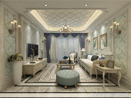 北疆硅藻泥装修效果图,客厅里什么颜色的硅藻泥好看