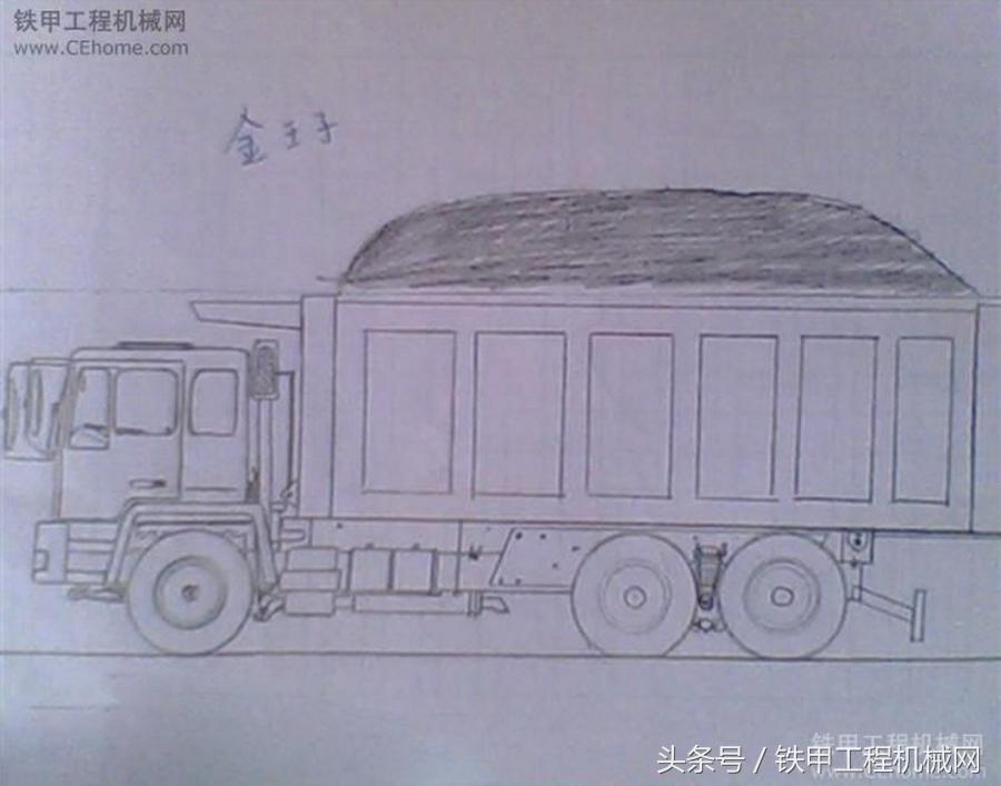 大学生坚持8年每天画挖掘机，现已达到“大师”级别！