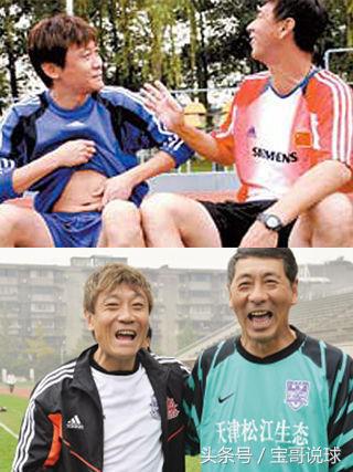 京津大战出击时一脚蹬到高峰的肚子，留下六个明显的鞋钉印！