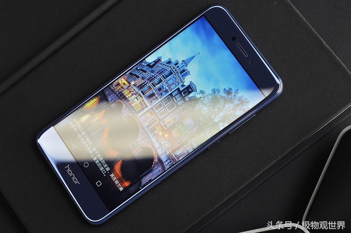 最美荣耀手机,荣耀8金色照片