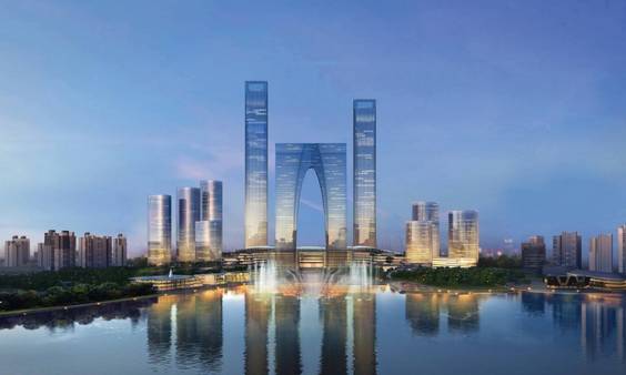 湖西CBD板块,苏州湖西cbd最终效果图