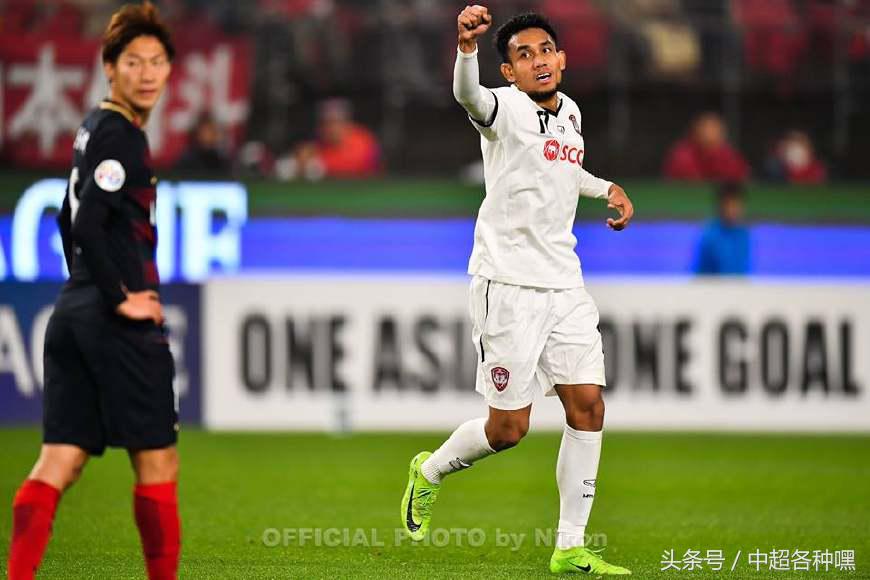 以为泰超球队好对付？泰国射手让恒大对手也胆寒！