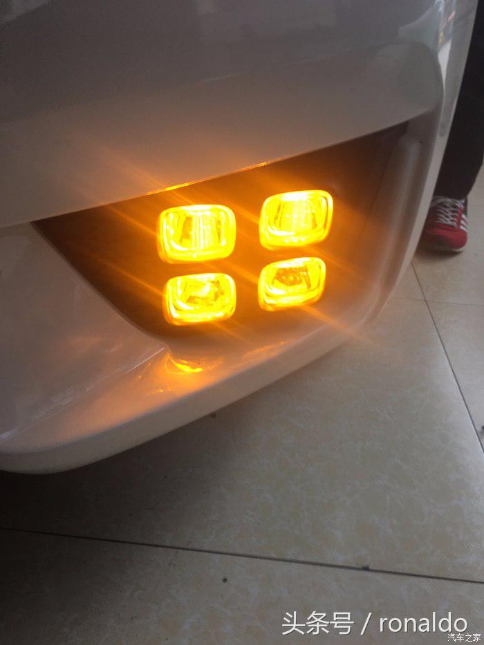 新款飞度原厂日行灯,飞度改装野马大灯套件没有日行灯