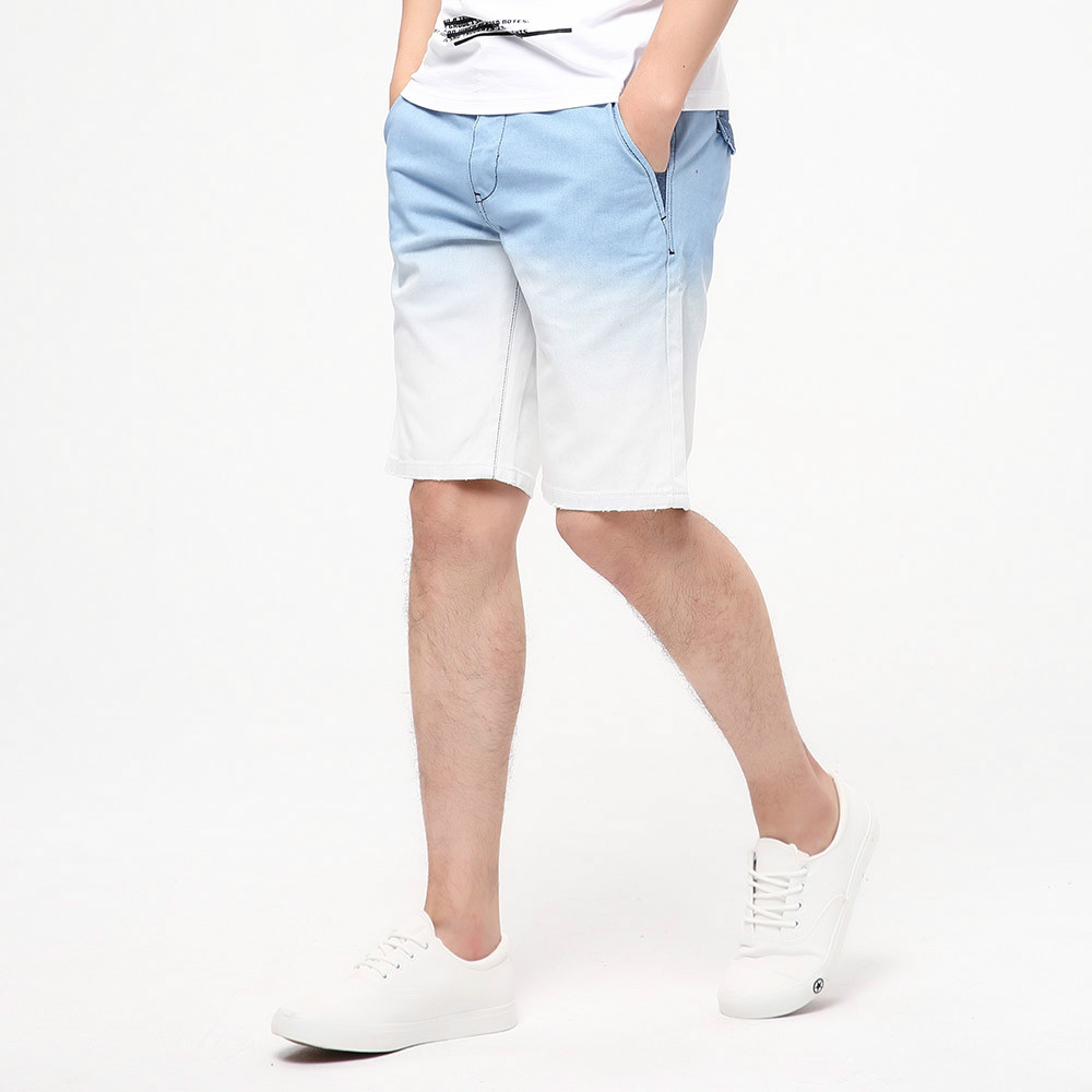 牛仔短裤穿搭男牧场风,欧美男士黑色牛仔裤夏季穿搭