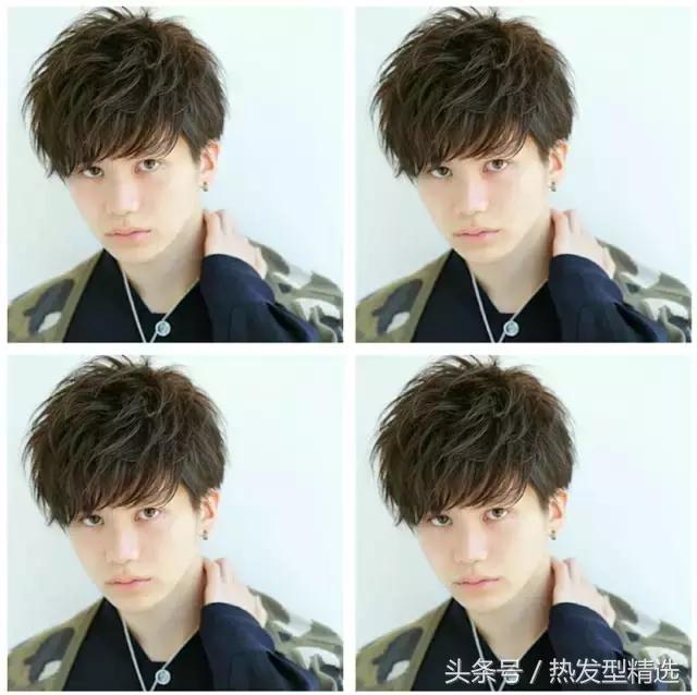 帅哥蓬松的头发,帅哥蓬松纹理烫视频