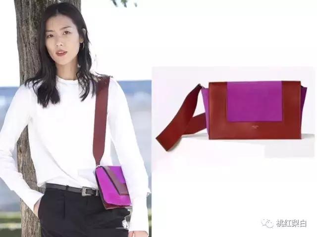 刘雯背的水桶包,刘雯旅行背的包