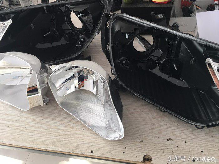 新款飞度原厂日行灯,飞度改装野马大灯套件没有日行灯