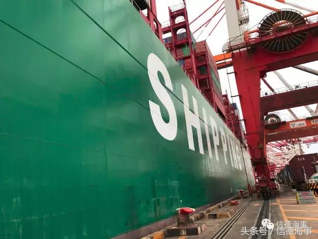 世界上最大的集装箱船的视频,世界最大的集装箱船