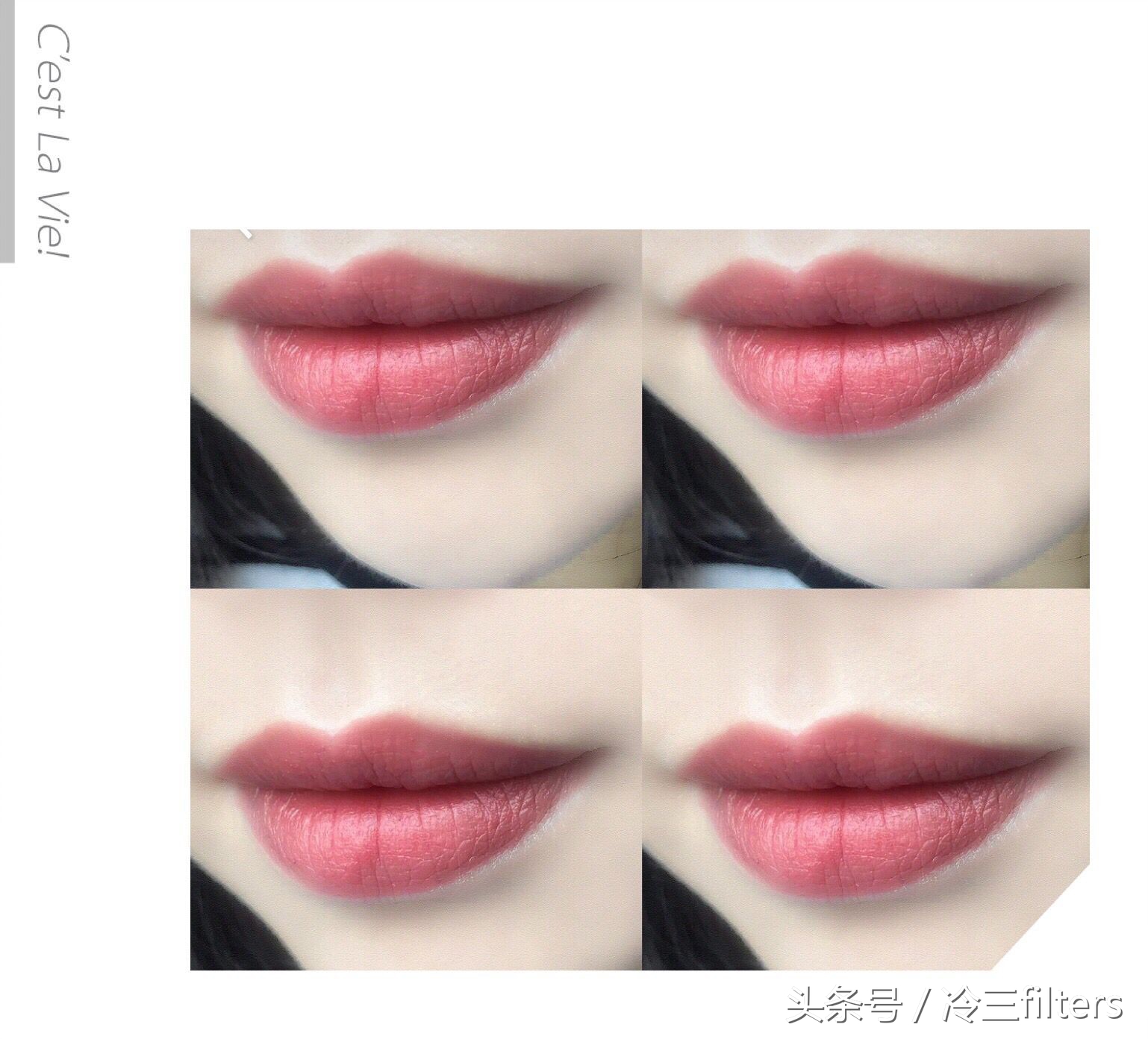 玫瑰豆沙色口红图片大全,豆沙色口红排行榜10强