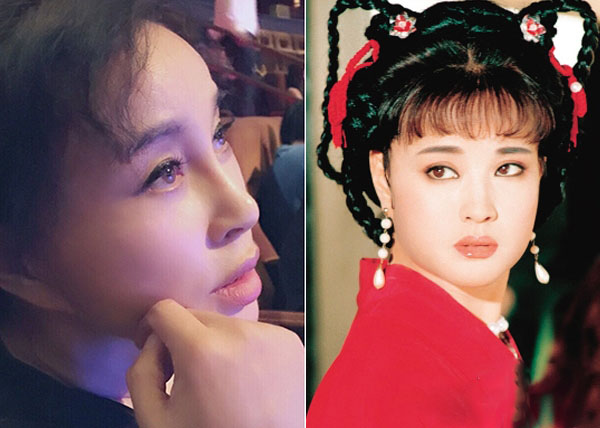 刘晓庆整容前后对比照吓人驻颜有术是骗人的！