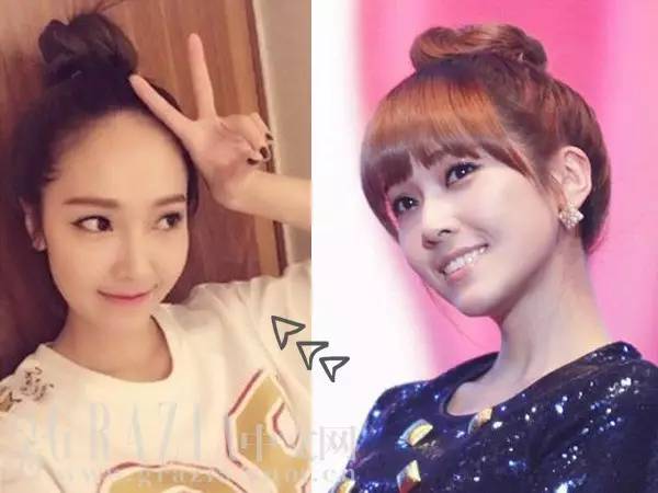 元宵节丸子头,元宵节怎么扎丸子头好看图片