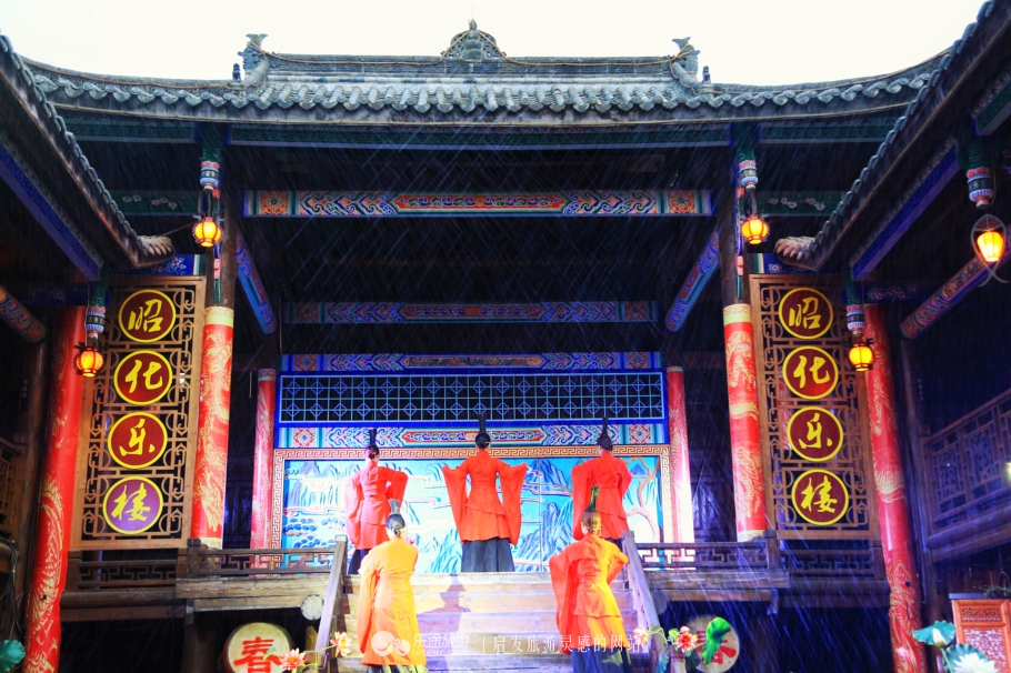 今天的昭化古城,昭化古城