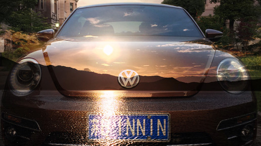 新到17年大众甲壳虫,14年大众甲壳虫白色驾驶感受