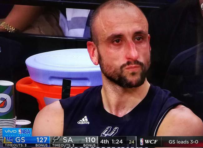 马努隔扣邓肯,马努致敬视频