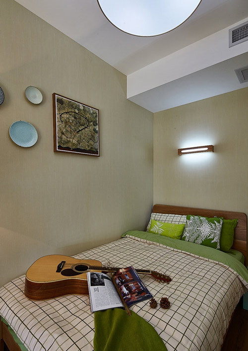 小户型文艺风装修,70平极简黑暗风装修