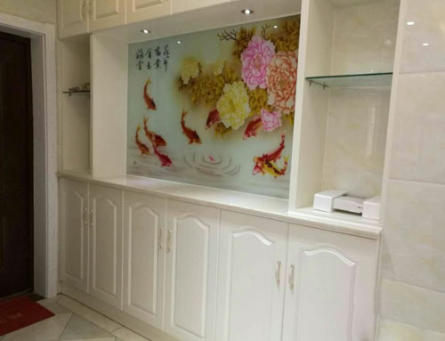 阳台装修效果图大全洗衣台,生活阳台波轮洗衣台装修效果图