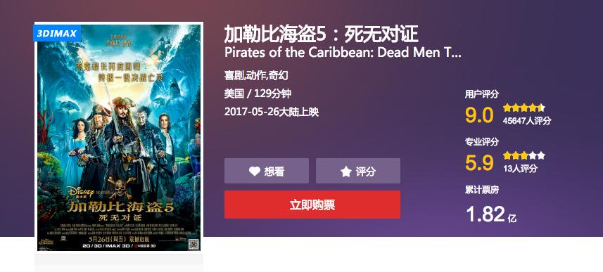 加勒比海盗5最差电影,加勒比海盗5为什么爆冷