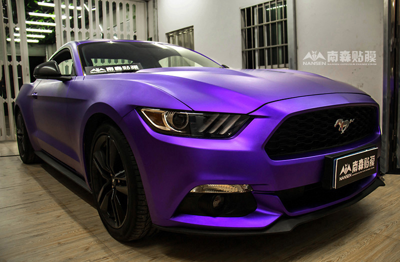 福特野马推荐贴膜颜色,新款福特野马车头贴膜