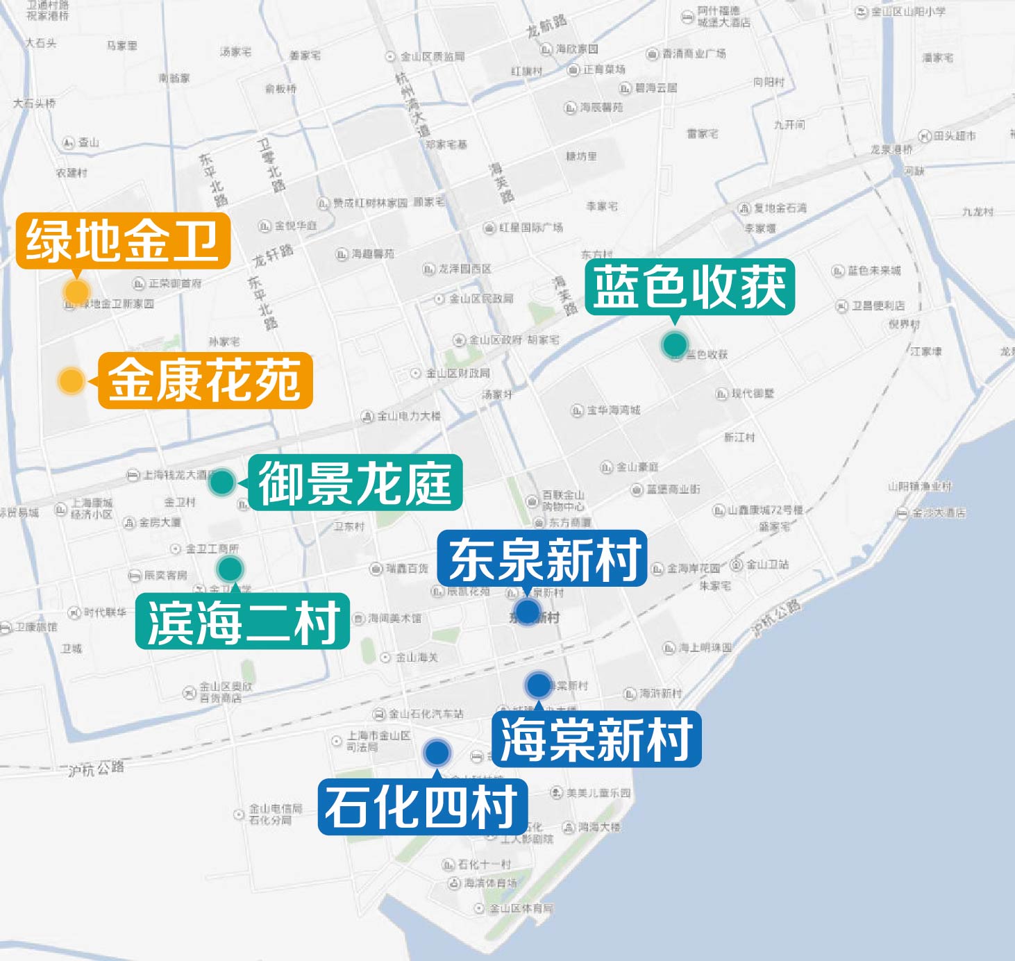 金山区周边买房推荐,金山区外地人买房