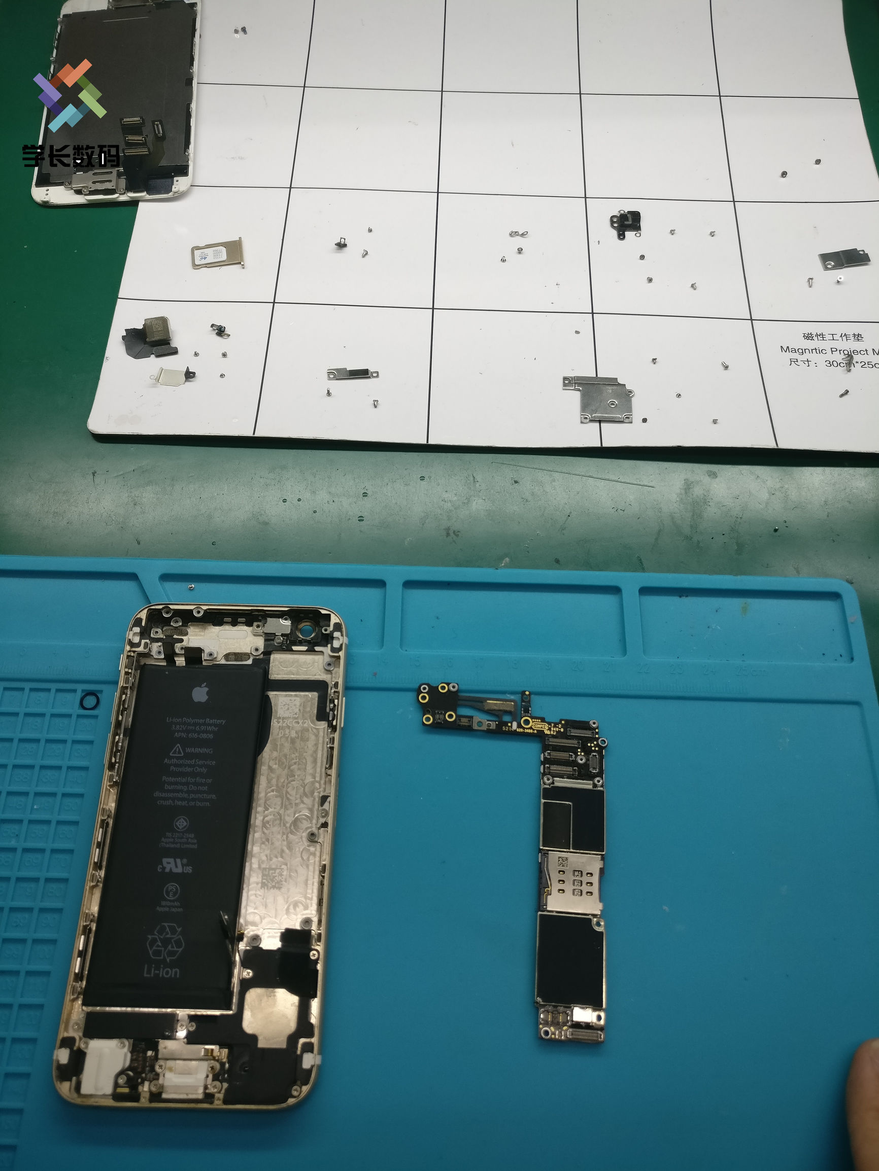 苹果6插卡无服务有串号维修案例,苹果6插卡显示无sim卡