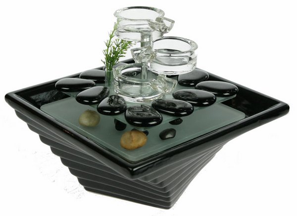 中国风水学：流动的水象征健康和财富，那赶快买个台式喷泉回家吧