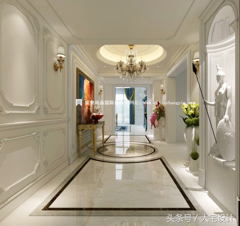 保利垄上法式,昌平下沉花园案例欣赏