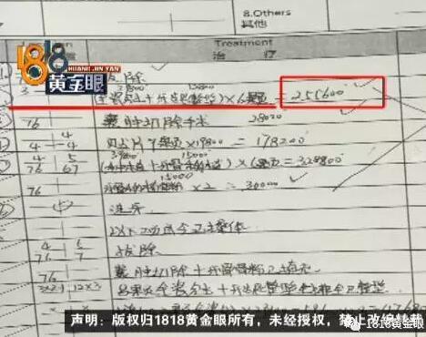 女子花540万做美容,女子花六千元做美容