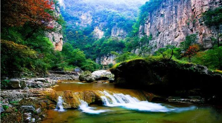 山西蟒河一游,蟒河好风光