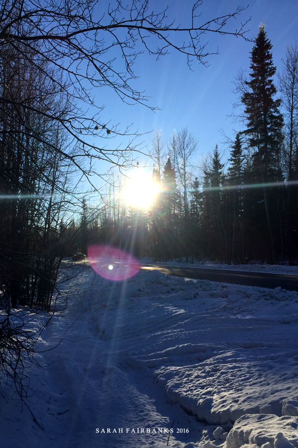 为了这束光，我们一路向北追逐而至...