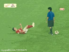 足球最明显的假摔,足球史上最佳假摔