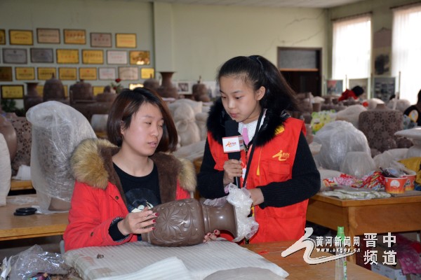 晋中太行小学小记者李科颖:黑陶土与火的艺术力与美的结晶