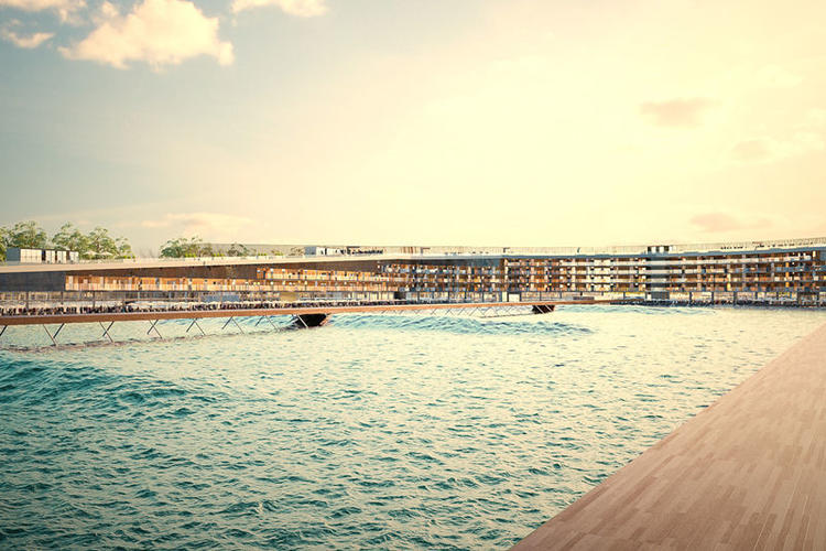 球场闲置，澳大利亚人干脆改成了一个市中心的冲浪公园｜设计