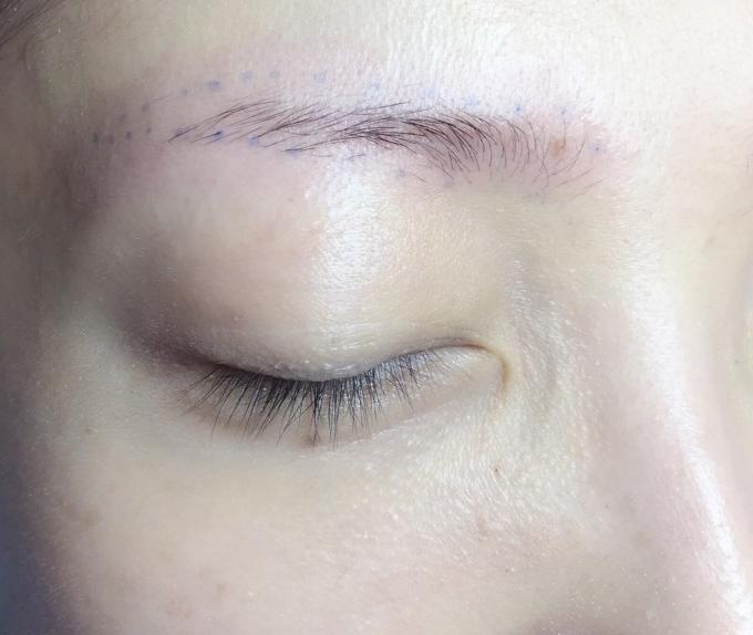 姐妹们纹眉效果怎么样,绣眉和纹眉图片对比