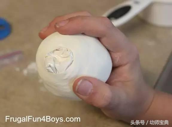 气球减压球教学,1-3岁幼儿气球手工课程