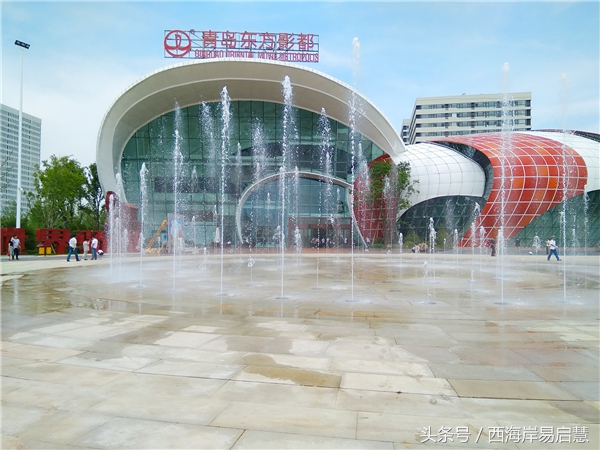 大美青岛之珊瑚贝桥,高清青岛珊瑚贝桥夜景