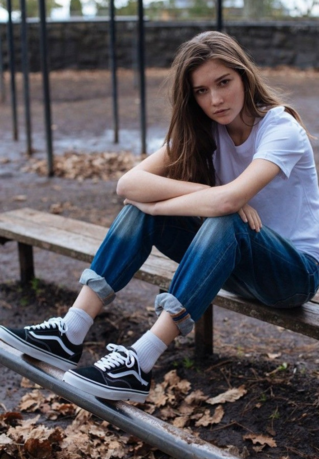 潮男穿搭秋季帆布鞋,夏天帆布鞋怎么穿搭好看男