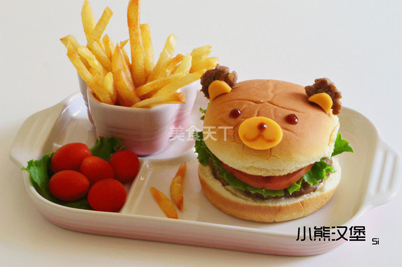 好吃的汉堡包宝宝,小孩子最爱吃的汉堡包