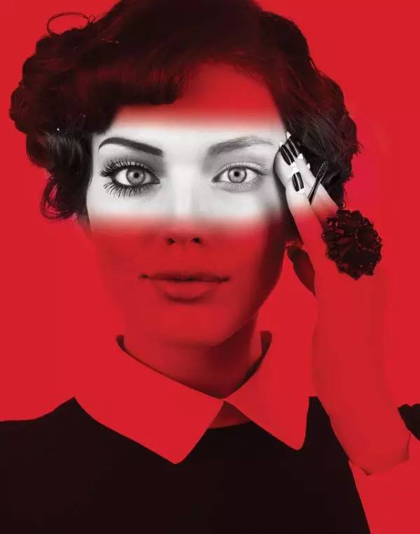 视觉｜在那个没有Photoshop的年代，这些时髦美妆画报靠什么惊艳时光？