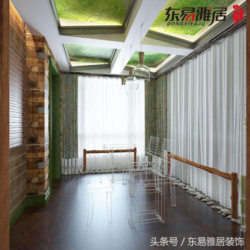 大庆装修公司哪家好-东易雅居装饰-万达167㎡效果图