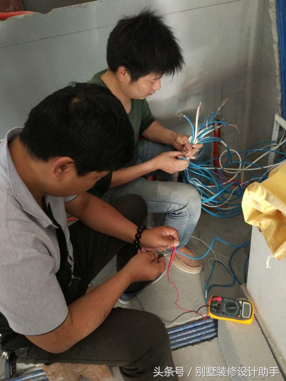 370㎡小联排装修记录，业主居然全程视频监控，估计没有工人敢乱来