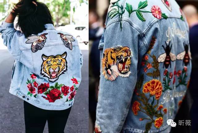 从动物世界到迷幻花园，“绣”出街头最高回头率，这样的单品你必须有一件