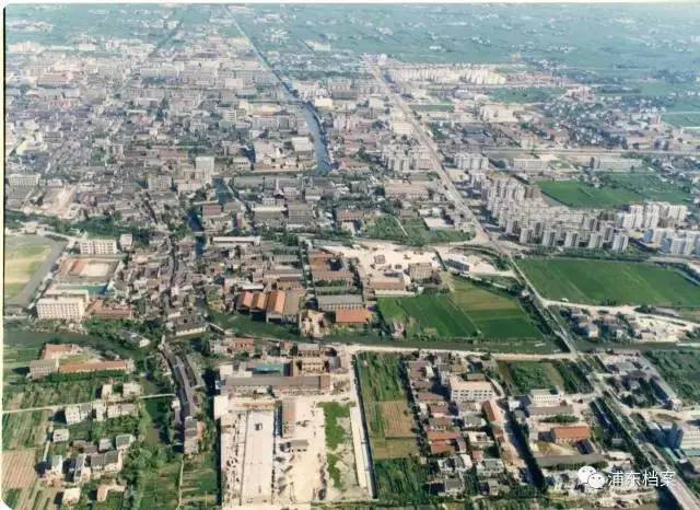 航拍老川沙,川沙15年的变化