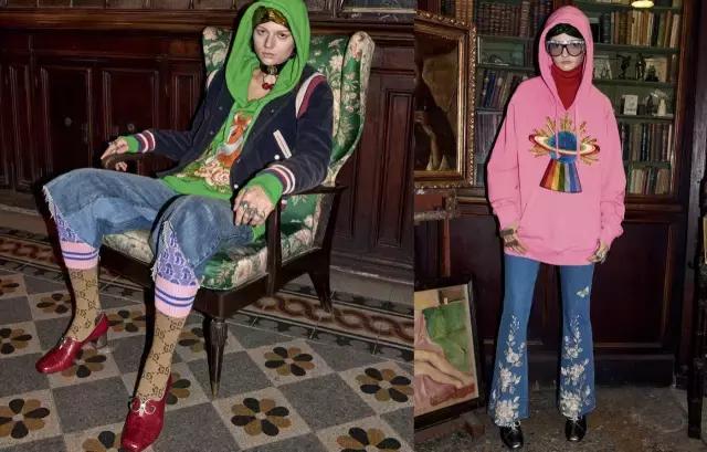 gucci华丽复古,gucci惊艳时尚圈