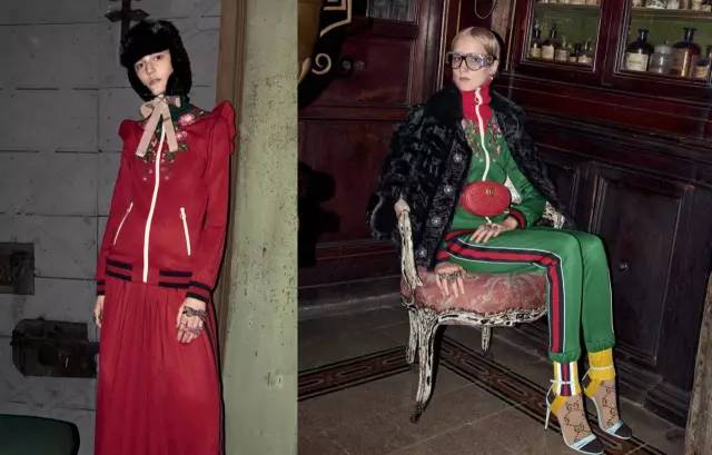 gucci华丽复古,gucci惊艳时尚圈