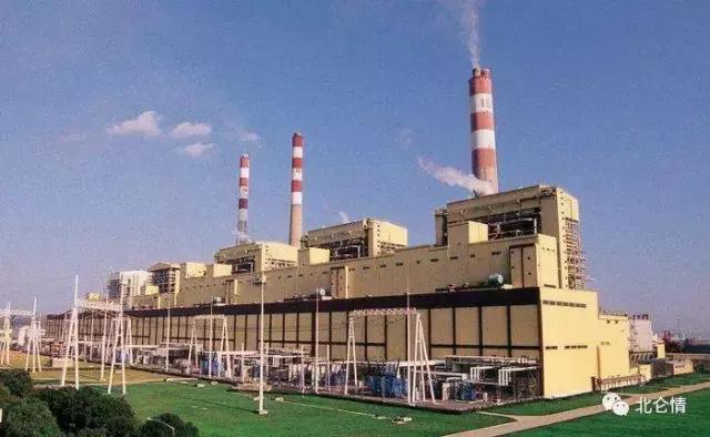 宁波北仑发电站风景,火电厂旅游景点